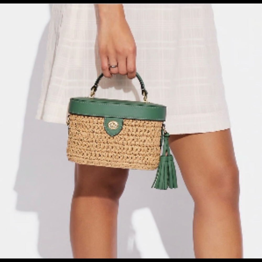 Coach Kay Crossbody Purse (new) washed green - Picture 6 of 12